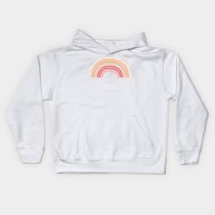 Subtly Sensual Peach Fuzz Rainbow 2024 Kids Hoodie